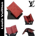 【ルイヴィトン】エンボス加工が美しい コンパクト財布 春の限定カラー