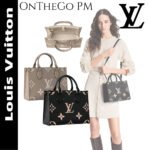【ルイヴィトン】男女共に人気★★OnTheGo PM トートバッグ 2カラーM45659 M45779