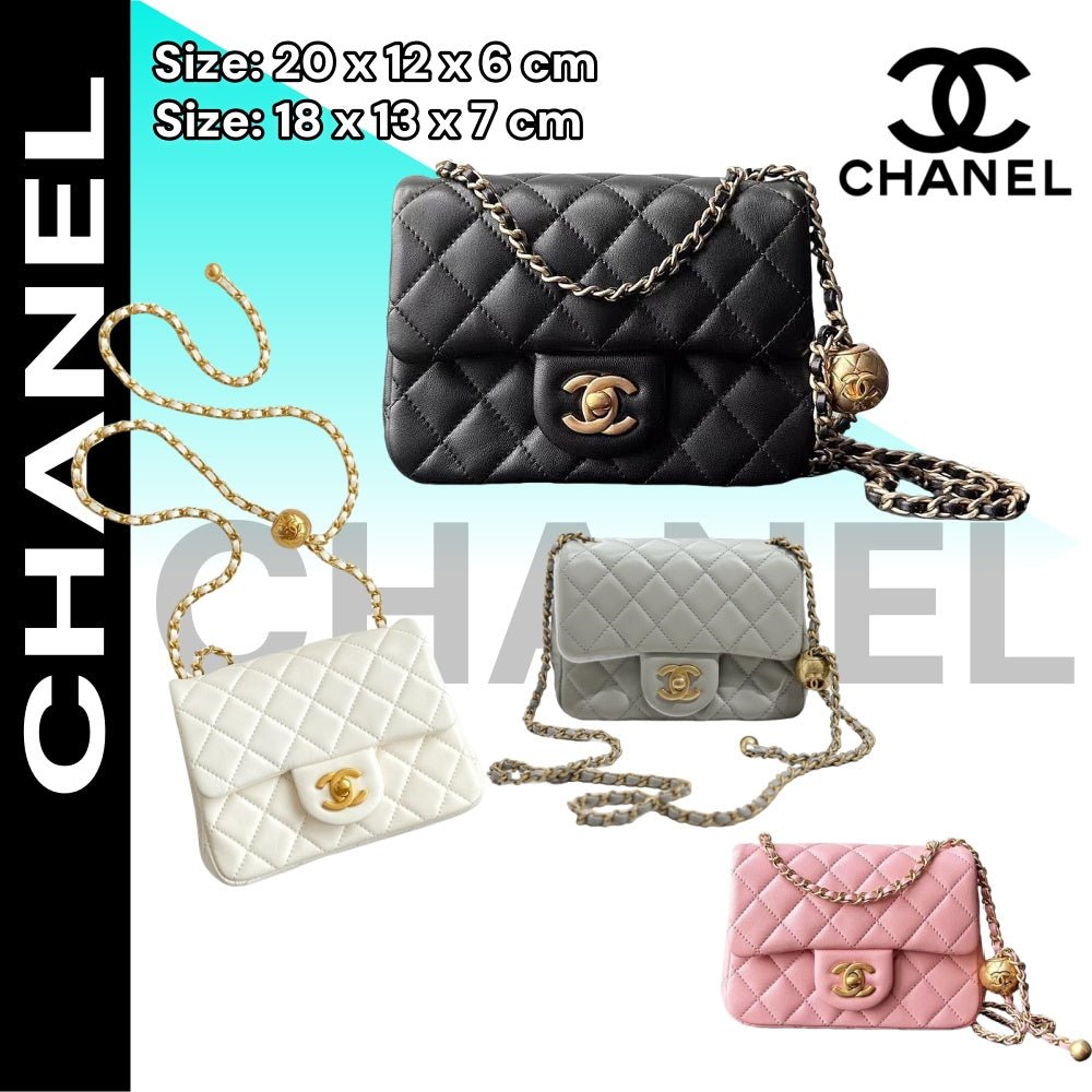 349_9672c61e-fd13-424b-b663-3547e1758371.jpg 【シャネル】新作♪大人気の斜め掛け♡Flap Bag Gold Ball-選べる4色 - 画像 (1)