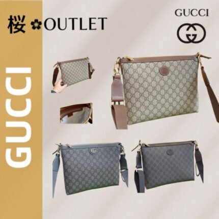 【グッチ】【人気商品】オフィディアシリーズ GG クロスボディバッグ
