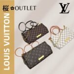 【ルイヴィトン】Favoriteミディアムバッグ 2WAY仕様 洗練された定番デザイン