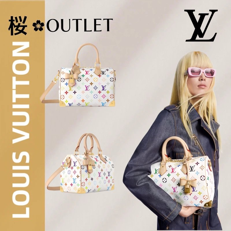 9 第7个换主图 【ルイヴィトン】LV×TMコラボ Speedyバンドリエール25 限定発売中M13085 - 画像 (1)