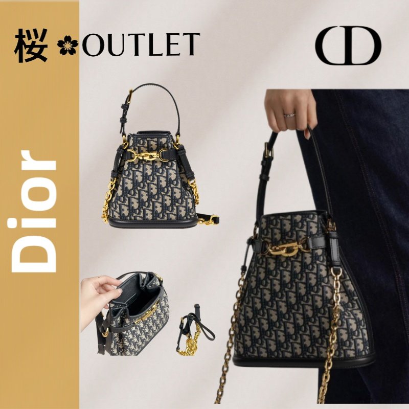 95 【ディオール】【フォルムもデザインも可愛い♪】★C'EST ★ハンドバッグ - 画像 (1)