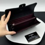 【シャネル】長財布 キャビアスキン ロングウォレット ！ブラック - 画像 (10)