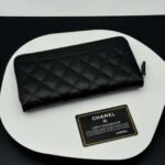 【シャネル】クラシックロングジップウォレット★キャビアXゴールド金具 - 画像 (3)