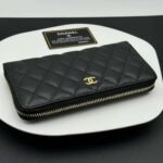 【シャネル】クラシックロングジップウォレット★キャビアXゴールド金具 - 画像 (5)
