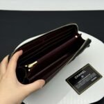 【シャネル】クラシックロングジップウォレット★キャビアXゴールド金具 - 画像 (4)