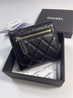 【シャネル】マトラッセ♪二つ折り財布 ♪ミニウォレット*キャビアスキン黒AP0229 AP0231 - 画像 (10)