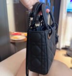 【ディオール】入手困難★マットブラックが超かっこいい★ミニバッグ - 画像 (5)