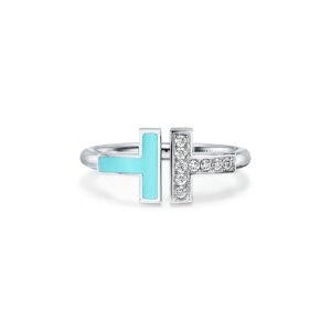 T Turquoise and Diamonds