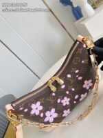 【ルイヴィトン】この時期おすすめ☆可愛い桜LV × TM ブーローニュ NM ハンドバッグM13265 - 画像 (6)