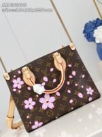 【ルイヴィトン】可愛すぎる♡村上隆コラボ 桜TM オンザゴーPM バッグM13269 - 画像 (6)