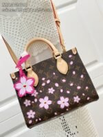 【ルイヴィトン】可愛すぎる♡村上隆コラボ 桜TM オンザゴーPM バッグM13269 - 画像 (5)
