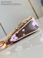 【ルイヴィトン】村上隆コラボ◆キュートな桜  ショルダーバッグM13666 - 画像 (5)