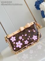 【ルイヴィトン】村上隆コラボ◆キュートな桜  ショルダーバッグM13666 - 画像 (3)