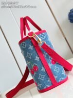 【ルイヴィトン】彩りチェリー刺繍☆ネヴァーフルBB リバーシブル - 画像 (6)