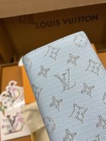 【ルイヴィトン】25SS★ ポルトフォイユ・ブラザ 長財布 お洒落 - 画像 (4)