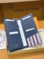 【ルイヴィトン】25SS★ ポルトフォイユ・ブラザ 長財布 お洒落 - 画像 (6)