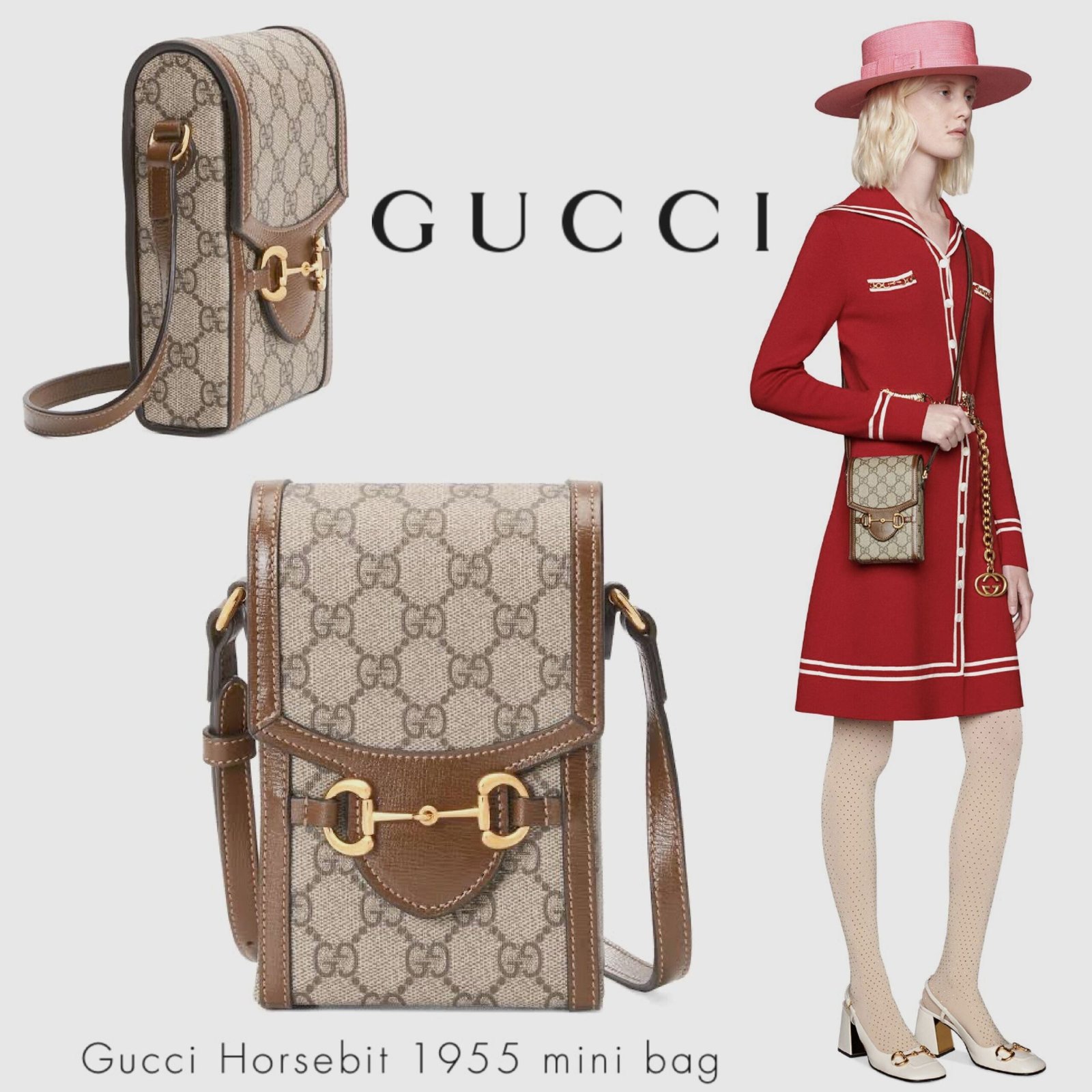 org_296b3434-0d52-44fc-84af-f2b919c8da33.jpg 【グッチ】 ホースビット 1955 ミニ ショルダー バッグ - 画像 (1)