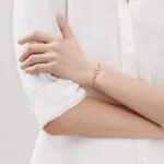 【ティファニー】★ ダイヤモンド ＆ マザーオブパール ワイヤー ブレスレット(送料無料) - 画像 (2)