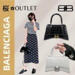 【バレンシアガ】限定！Must Buy!★B ロゴ★アワーグラス スモール バッグ