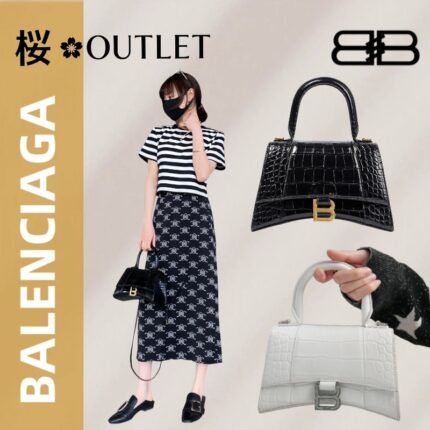 【バレンシアガ】限定！Must Buy!★B ロゴ★アワーグラス スモール バッグ