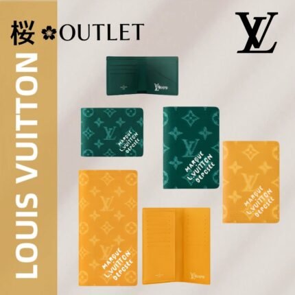 【ルイヴィトン】カード＆名刺入れ付多用途長財布 今季注目♪2色展開